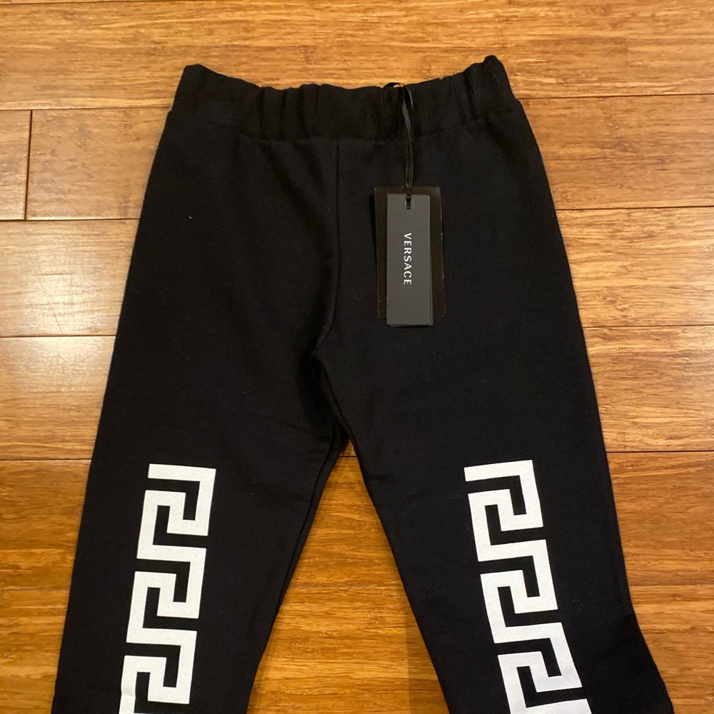 BNWT Versace Kids Logo Jogging Pants